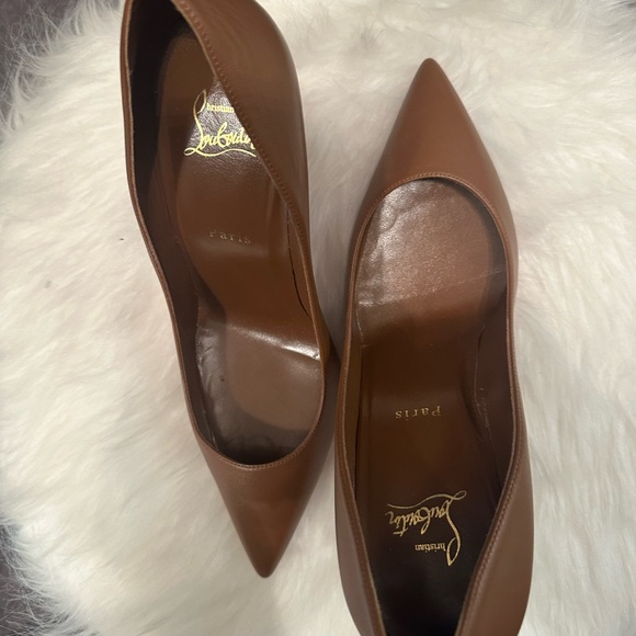 Christian Louboutin Brown Heels - Picture 1 of 5